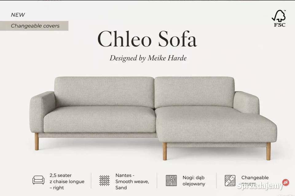 Sofa Chleo Papowo Toruńskie