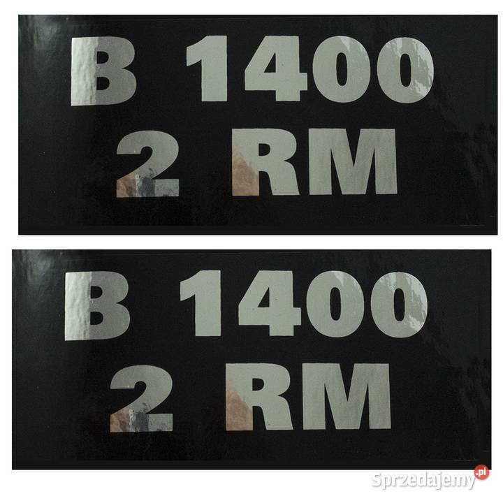 Naklejki Kubota B1400 2RM Tajęcina