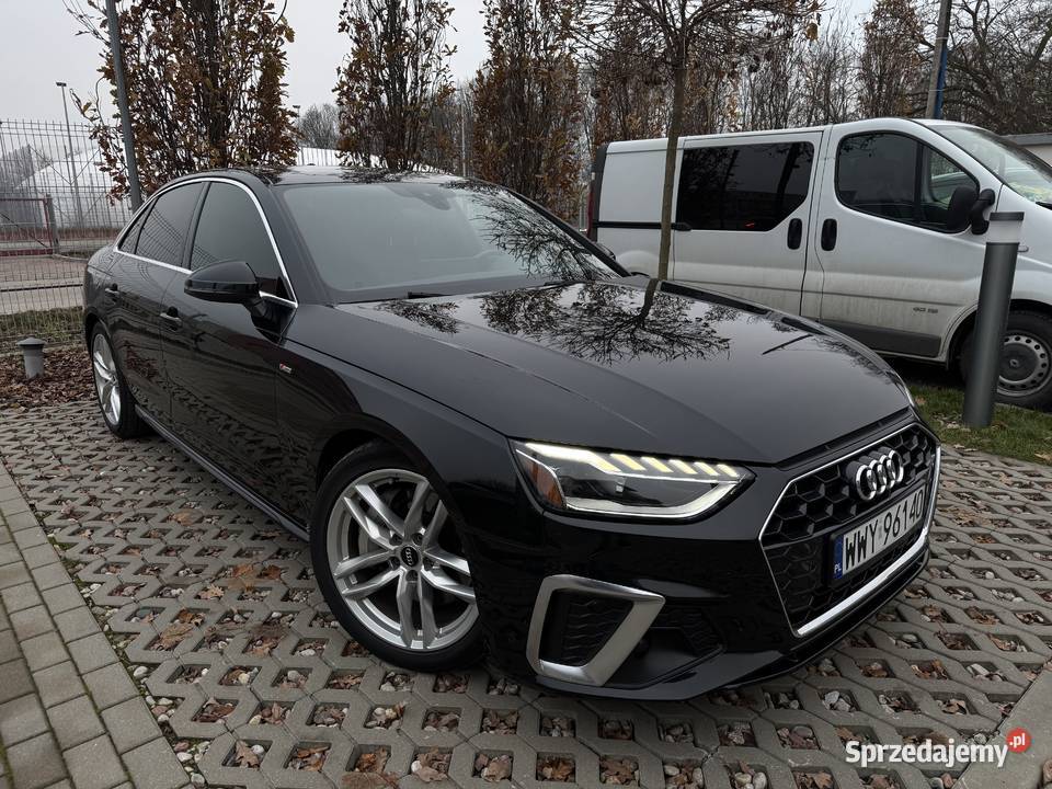 Audi A4 B9 Polift 45TFSI Sline Quattro Rok produkcji 2020 Warszawa