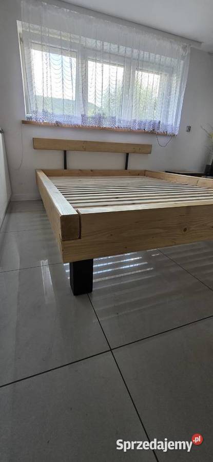 Łóżko drewniane 160x200 Tokarnia