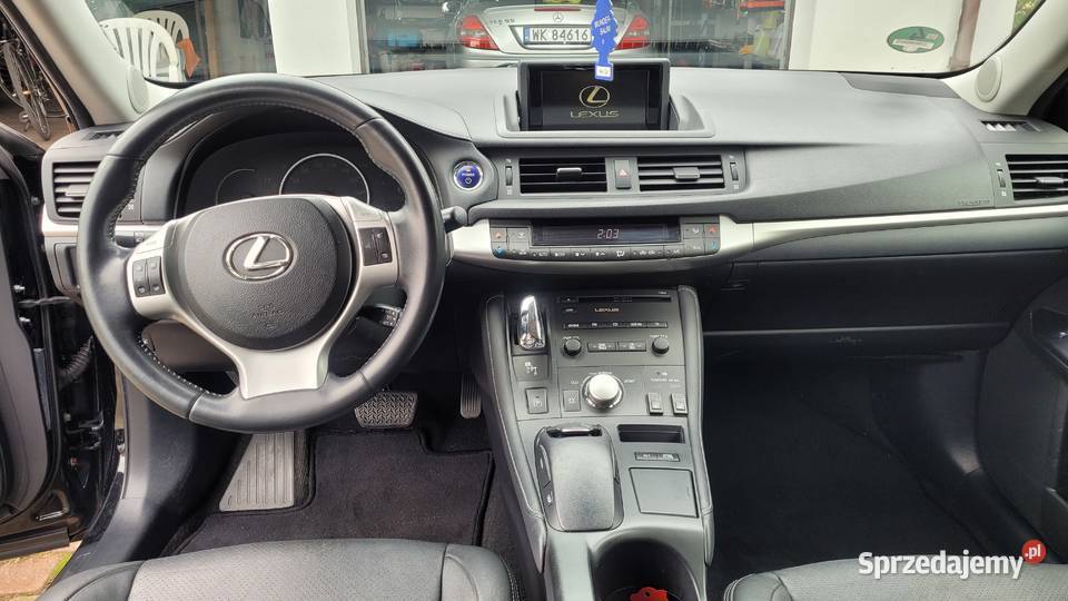 Lexus Ct200 2012r nieuszkodzony mazowieckie Warszawa