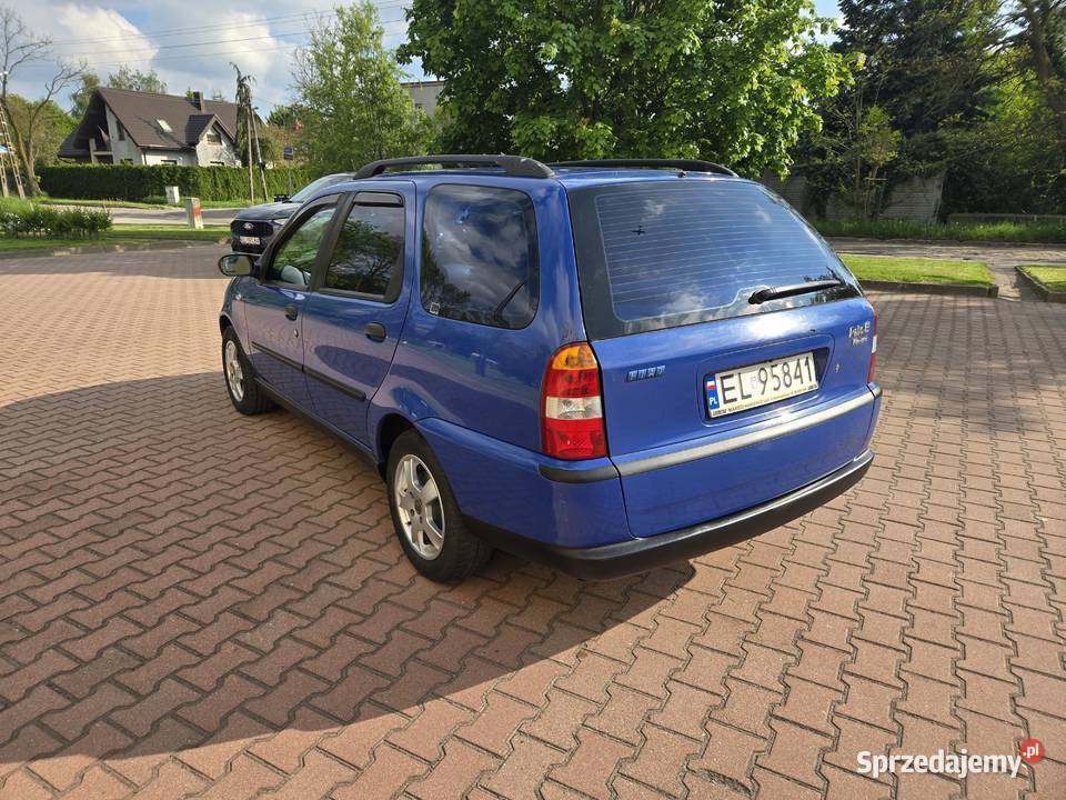 Fiat Palio Weekend 12 benzyna 2002 1 właściciel Łódź