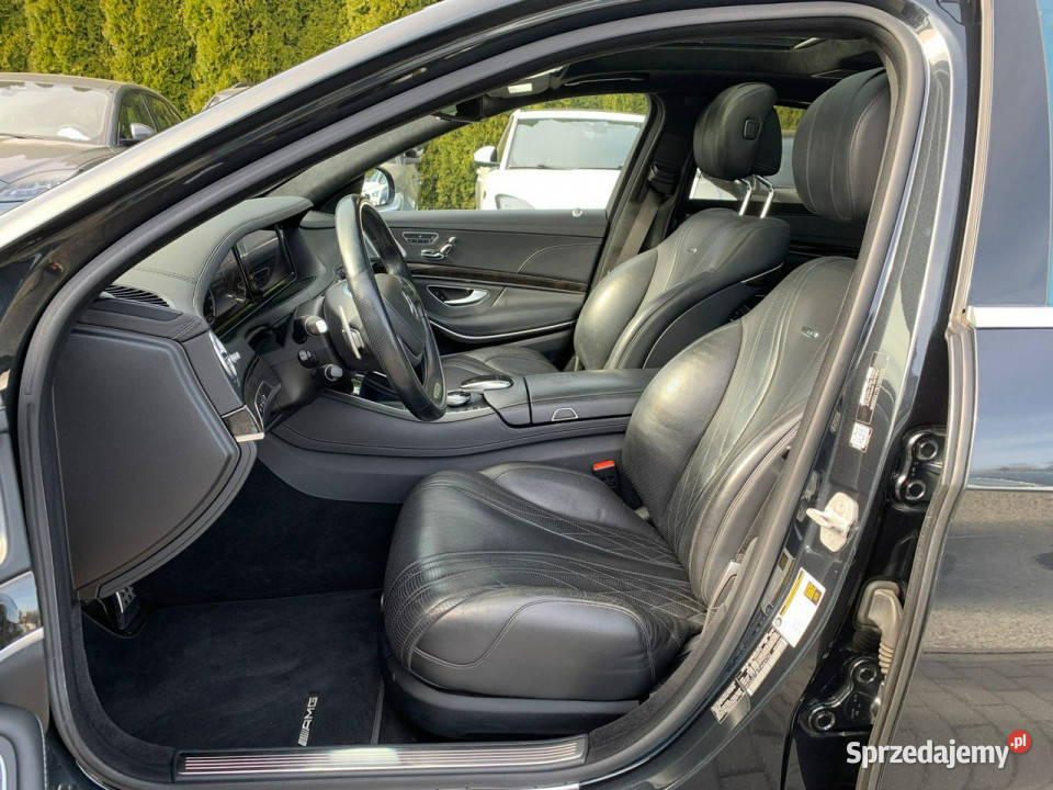 Mercedes S 63 AMG S63 AMG Long Panorama Masaże Zarejestrowany w Polsce Baranowo sprzedam