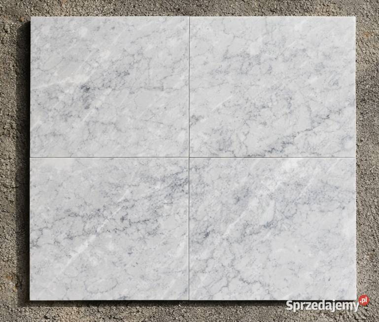 Marmur CARRARA BIANCO 61x61x1 matowy Przemyśl