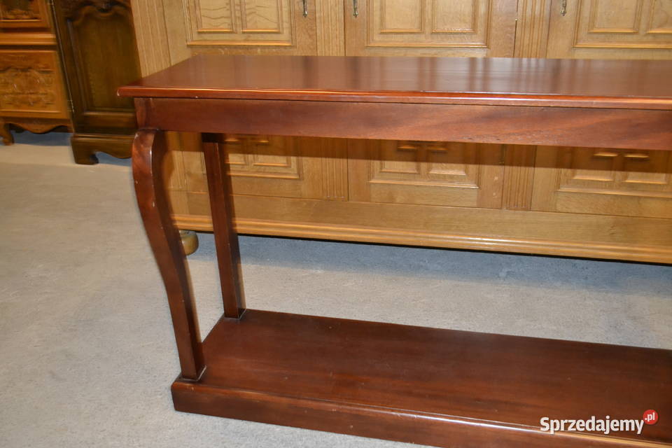 stolik konsola mahoń Będzin
