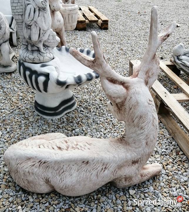 FIGURKA OGRODOWA betonowa rzeźba JELEŃ Z192 Nysa sprzedam