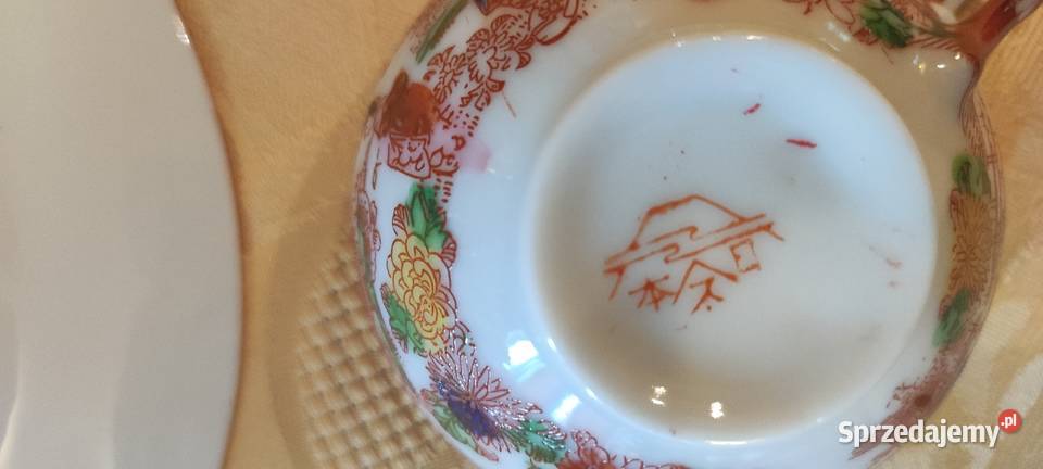 Zestawy śniadaniowy do mokki porcelana Japonia Wrocław