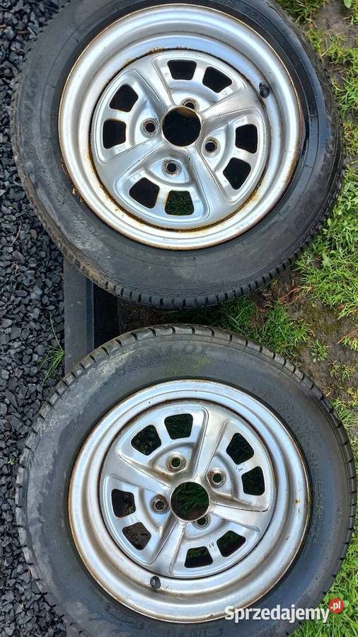 Felgi 4x100 koniczynki krzyże opel kadet ascona Samochodowe Goryszewo sprzedam