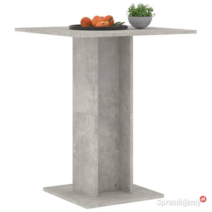 Stolik bistro szarość betonu 60x60x75 WM802106 Warszawa