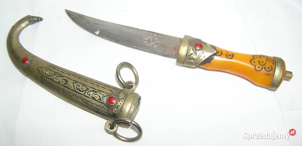 kindżał nóż vintage małyJSzD Bartków