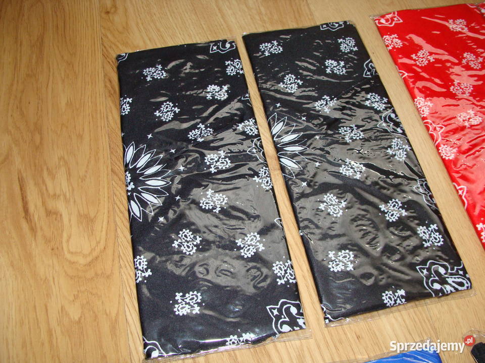 NOWA Bandana chusta maska trzy kolory we wzorki Pozostałe Wieluń sprzedam