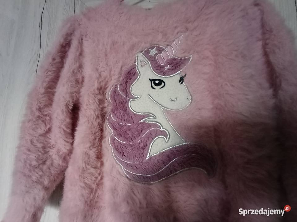 Sweter z jednorożcem Sinsay 116 dziewczynka pomorskie Kwidzyn