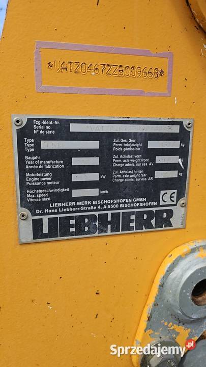 LIEBHERR L514 STEREOLADER 2004r Wilkowo