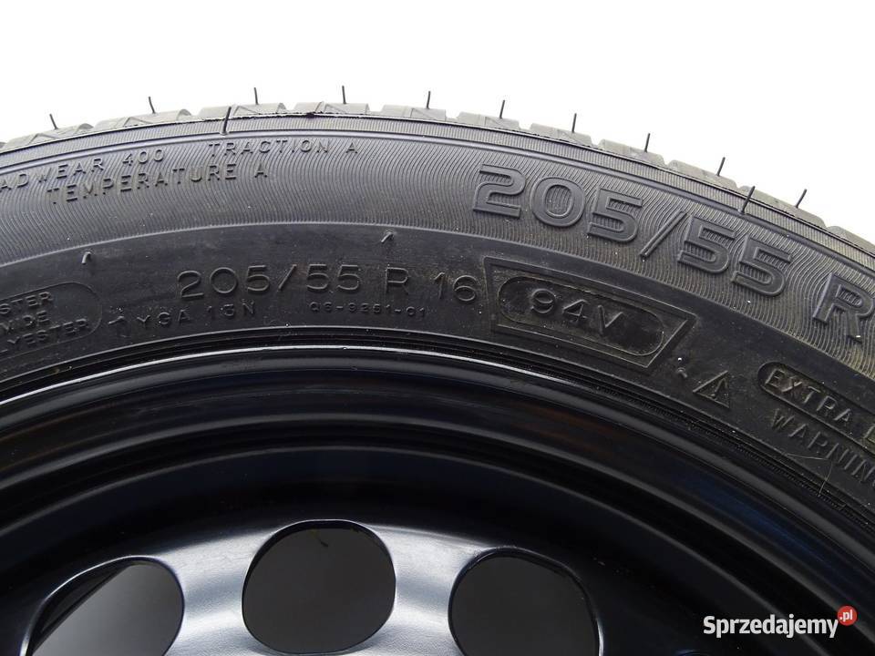 KOŁO DOJAZDOWE ZAPASOWE 3C0601027CC 20555R16