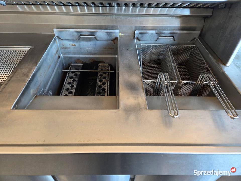 KIREMKO HRF 2 Frytkownica przemysłowa 3komorowa Krotoszyn