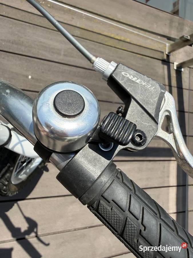 Biały rower dziecięcy aluminiowy lekki Kraków sprzedam