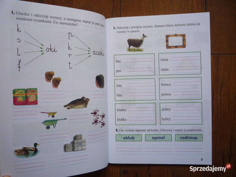 Już w szkole Piszę coraz lepiej Klasa 1 Semestr Podręczniki
