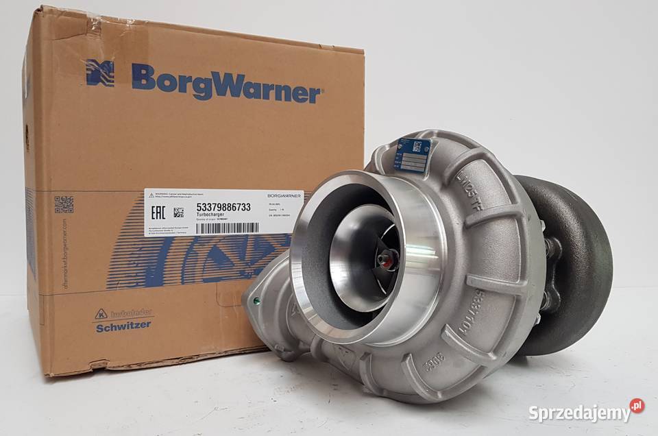 Turbosprężarka BorgWarner KKK 53379716733 mazowieckie Siedlce