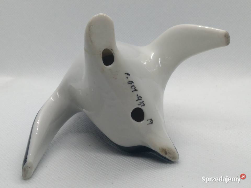 Ćmielów pingwin figurka porcelanowa 155 lata 60 Porcelana i szkło
