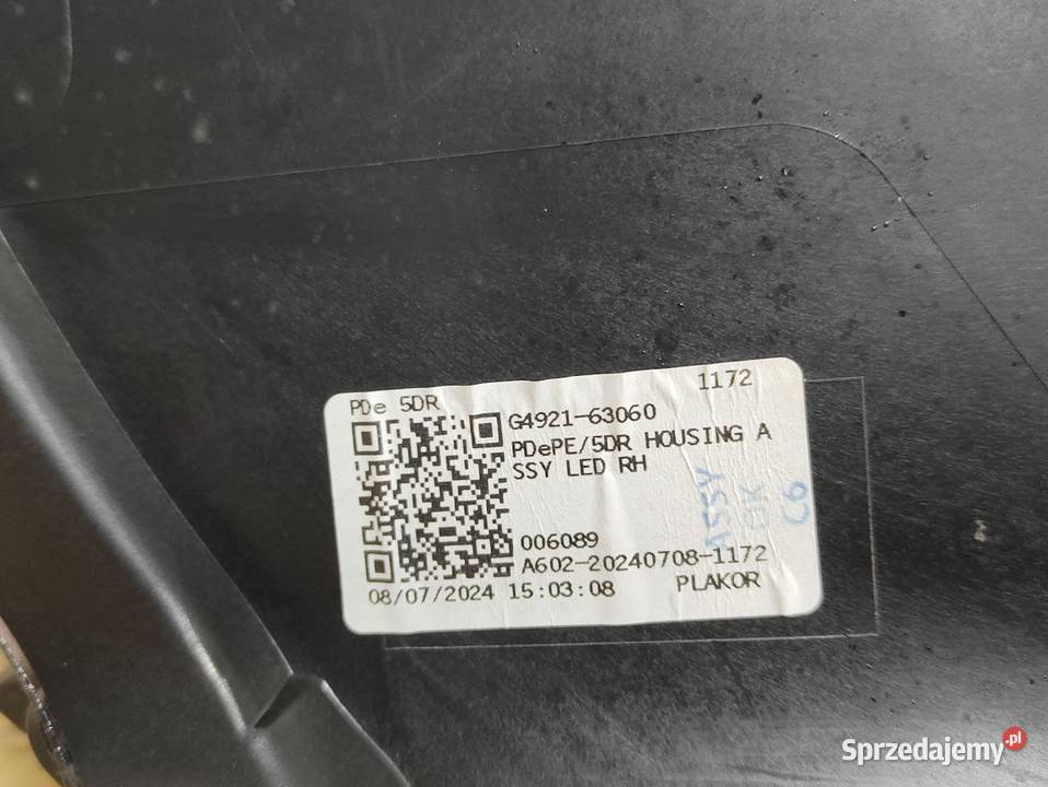 Lampa Prawy Przód Hyundai i30 III Lift 20 FULL osobowe sprzedam
