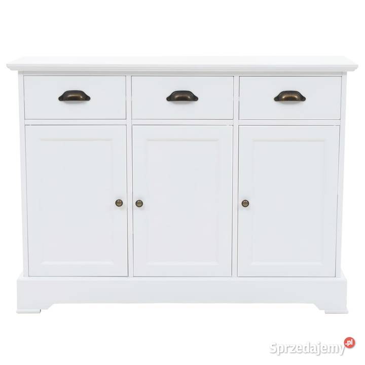 vidaXL Komoda 3drzwiowa MDF i drewno sosnowe Warszawa sprzedam