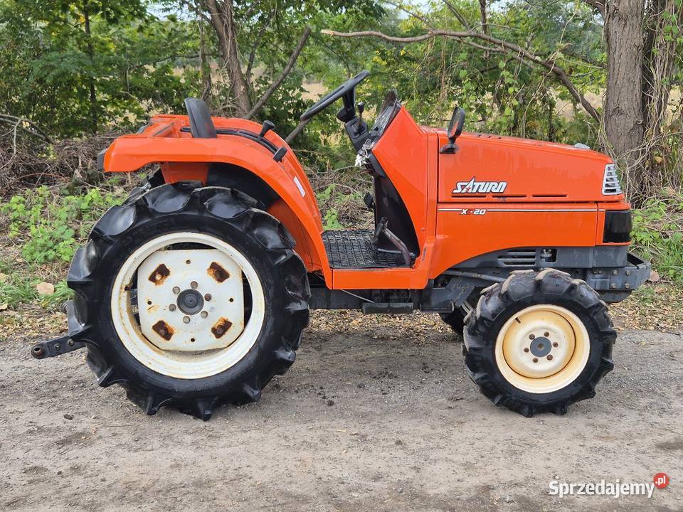 Traktorek KUBOTA X20D 20 44 Wspomaganie