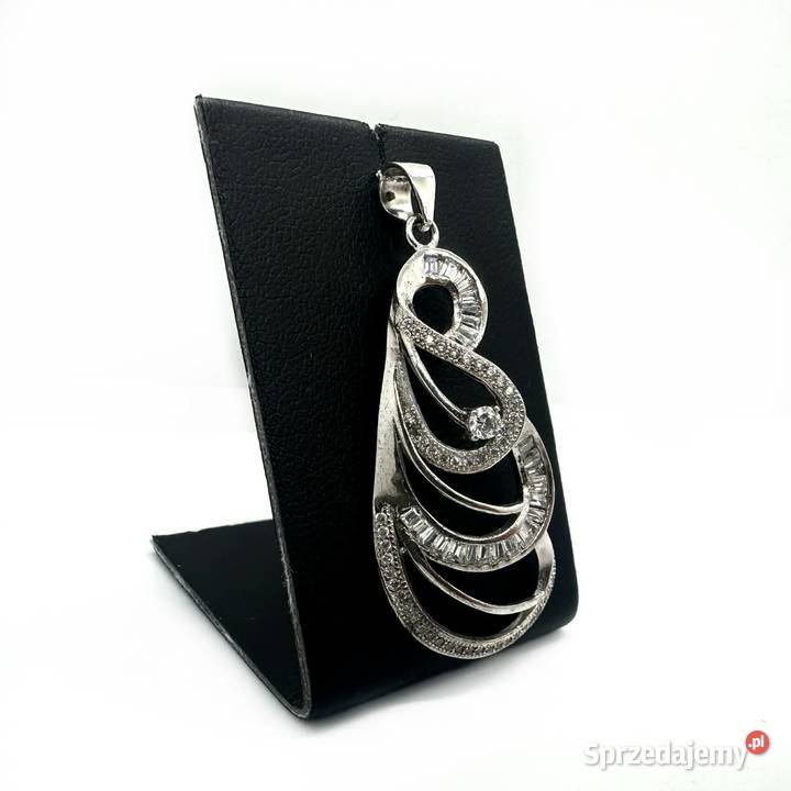 Nowa Srebrna Rodowana Zawieszka pr 925 407g srebro Elbląg