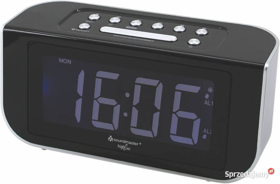 Radiobudzik Fm Soundmaster Fur4005 Czarny Brzozów