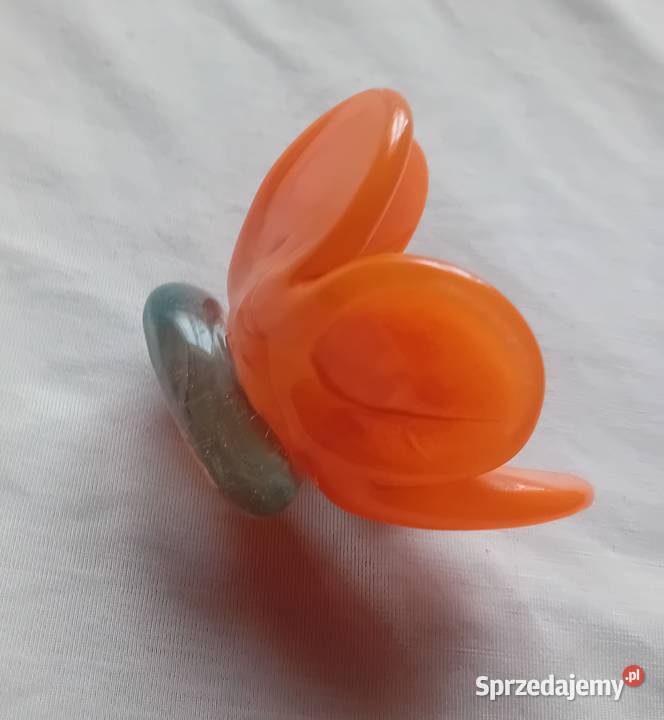 Ręcznie formowany szklany świecznik w stylu Koźminek