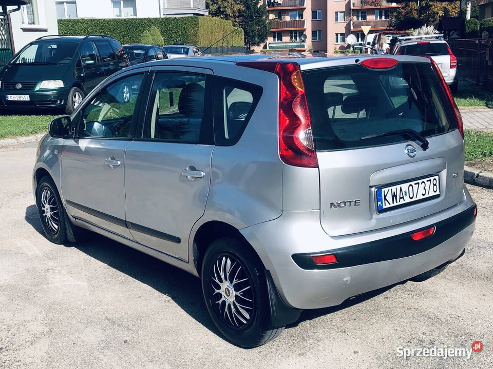 NISSAN NOTE 15dCi 90 Mega ekonomiczny manualna Przeworsk sprzedam