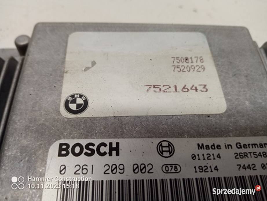 BMW E65 E66 745i N62 Komputer sterownik silnika