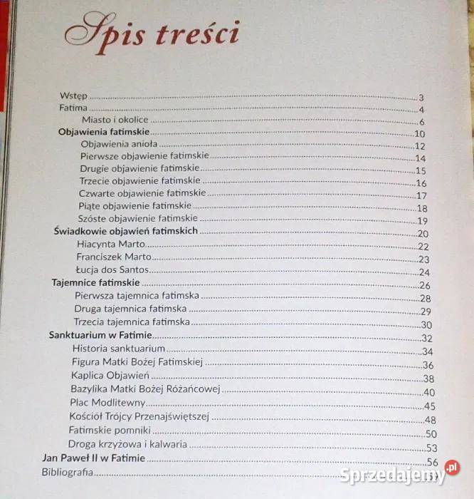 Fatima Objawienia Paterek Anna Rok wydania 2016 Chełm