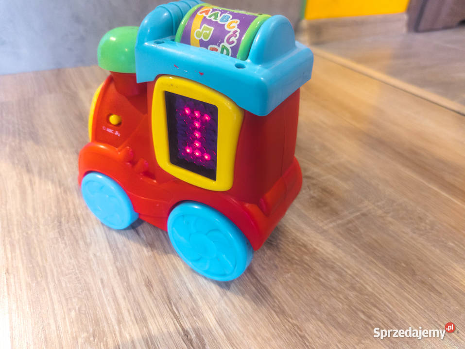 Fisher Literkowy Pociąg nauka alfabetu piosenki małopolskie Kraków