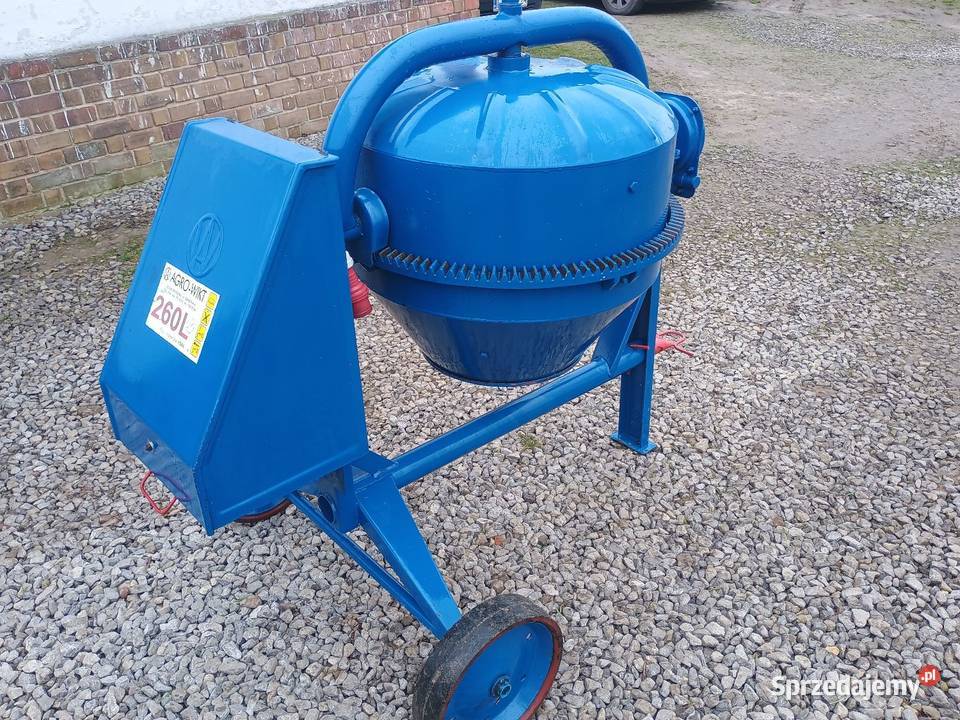 Betoniarka Agro Wikt 260 l Mało Używana 2010 Sprzęt i akcesoria budowlane Izbica sprzedam