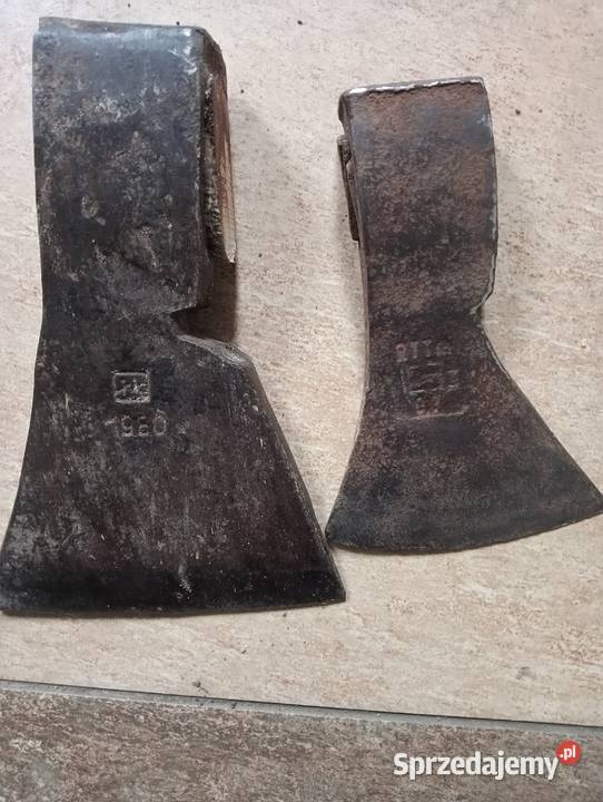 Siekiera niemiecka z sygnatura tzw baranka Leśnictwo warmińsko-mazurskie Stankowo