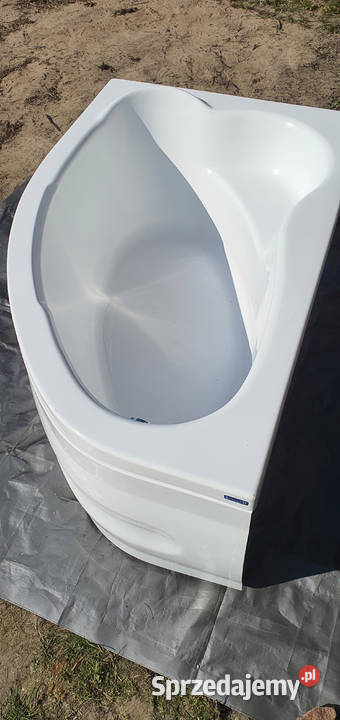 Wanna narożna firmy Sanplast 90x140 z Syfonem wielkopolskie Turek sprzedam