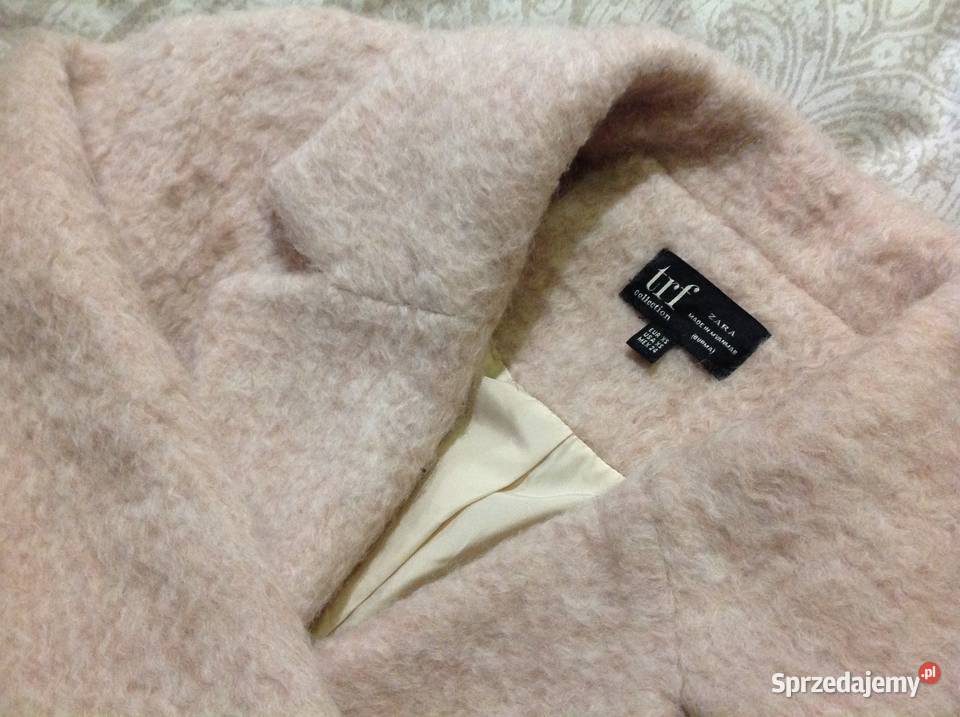 Płaszcz Zimowy Damski ZARA XS Wełniany lubuskie Nowa Sól