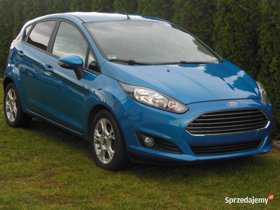Ford Fiesta Bezwypadkowa Serwisowana Zadbana światła przeciwmgielne Lubin