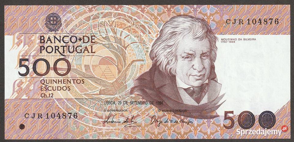 PORTUGALIA 500 ESCUDOS 1994 Łódź