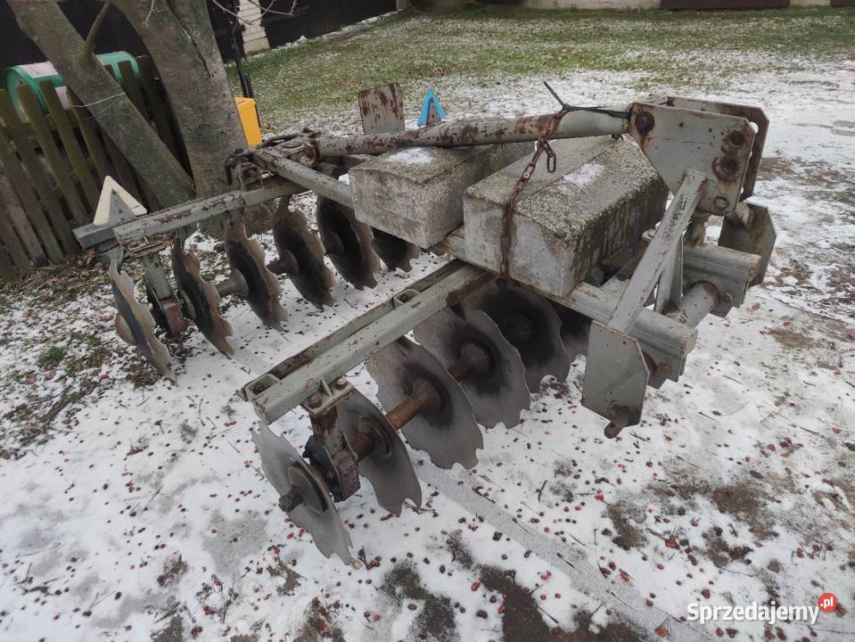 Talerzówka 2x8 brona talerzowa uszkodzony Wieluń