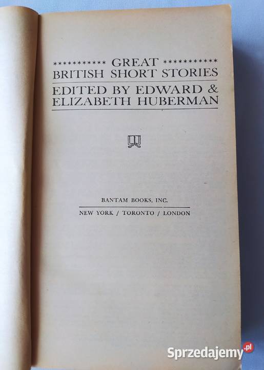 Great British Short Stories Edward Elizabeth Hajnówka sprzedam