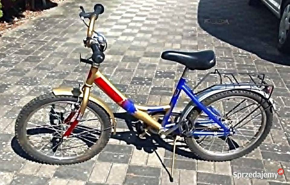Rower Rowerek 20 dziecięcy młodzieżowy lat 5 Rewal