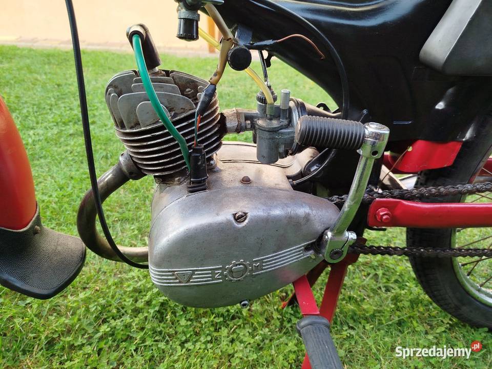 Motorower Romet KomarKomarek łódzkie Pajęczno