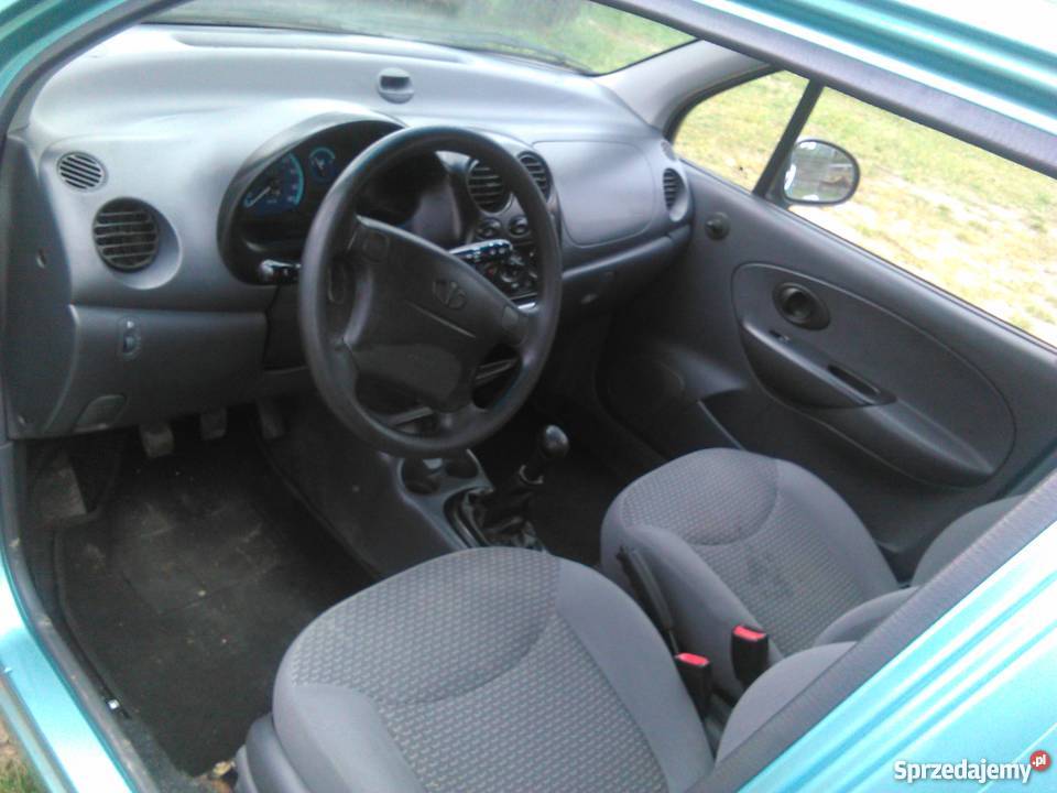 Matiz lift 10 2004 klimatyzacja Bogate klimatyzacja Gułki