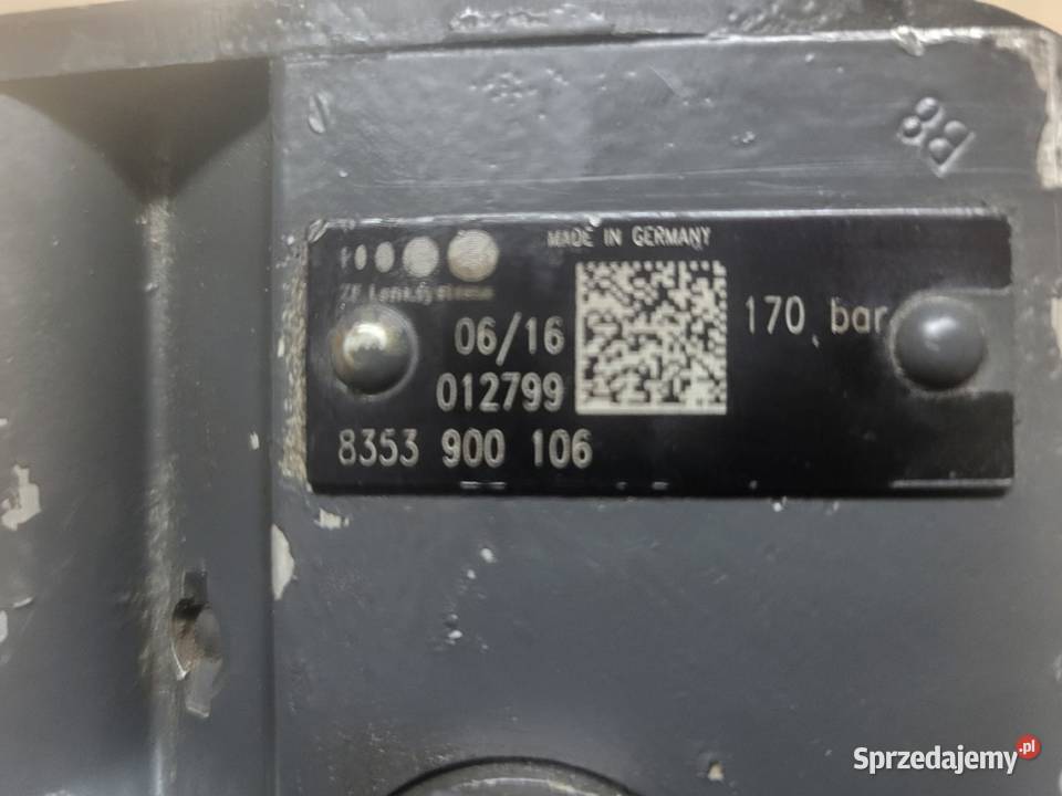 Zawor Hydrauliczny Osi Skretnej 8353900106 VOLVO