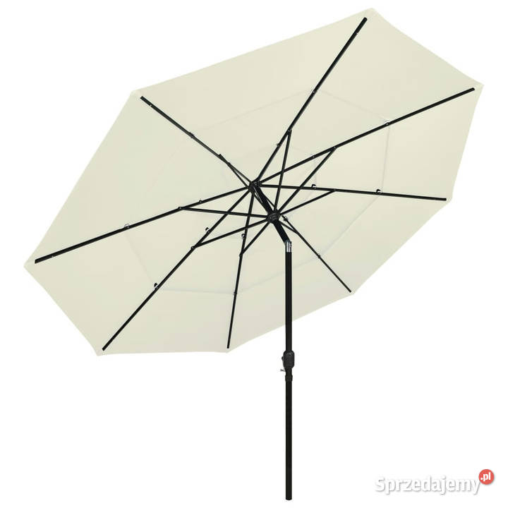 3poziomowy parasol na aluminiowym słupku Warszawa