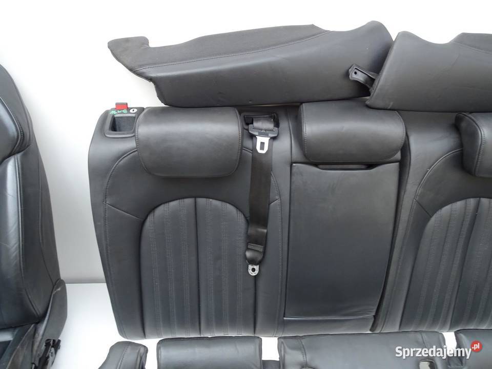 FOTELE FOTEL KANAPA SKÓRA KOMPLET SLINE AUDI A6