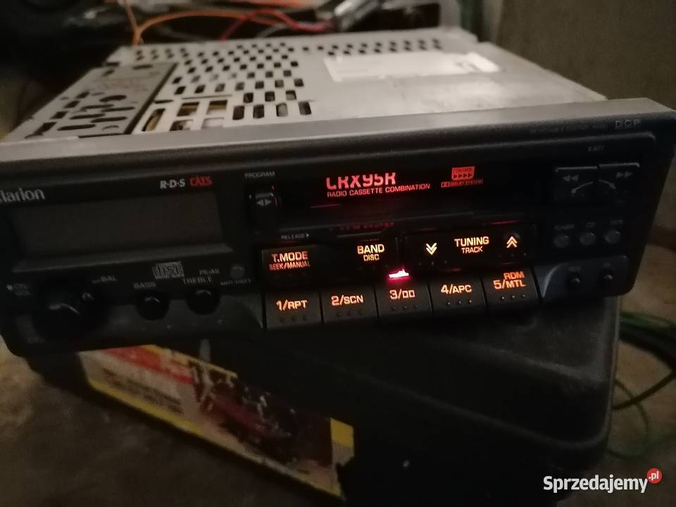 Radio Kasetowe Clarion CRX95R Lancia Delta Radioodtwarzacze Łochów