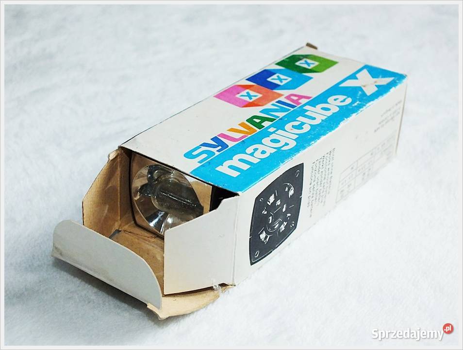 Żarówki błyskowe Sylvania Magicube X flash cube Żary