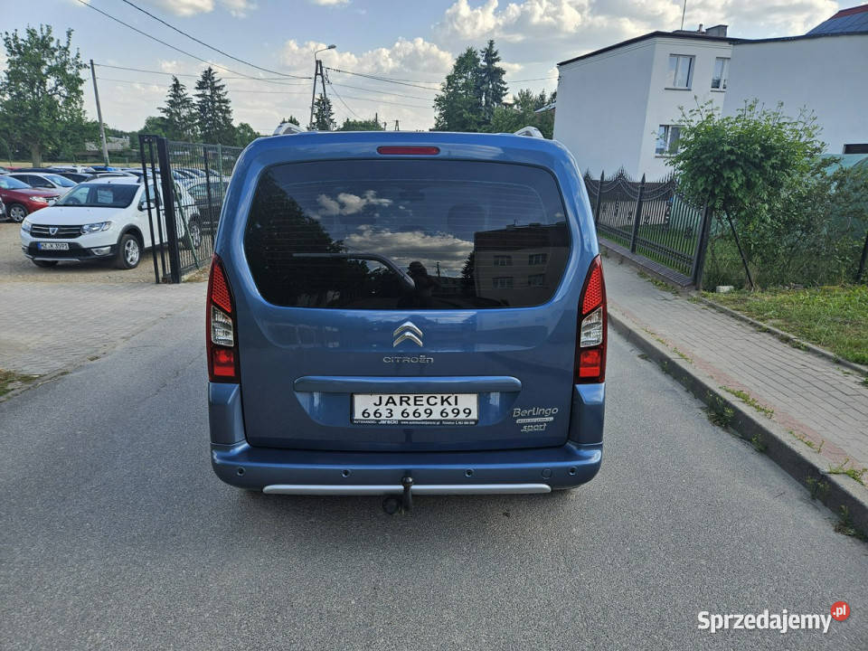 Citroen Berlingo Opłacony Zdrowy Zadbany relingi dachowe warmińsko-mazurskie Kisielice